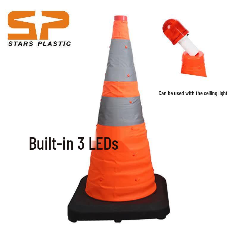 Aokewen Portable Heavy-Duty Telescopic Traffic Cone