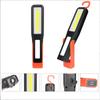 COB LED Work Light Car Garage Lamp USB Rechargeable Flashlight Magnetic Torch Emergency Light Warning Light with 7 Modes