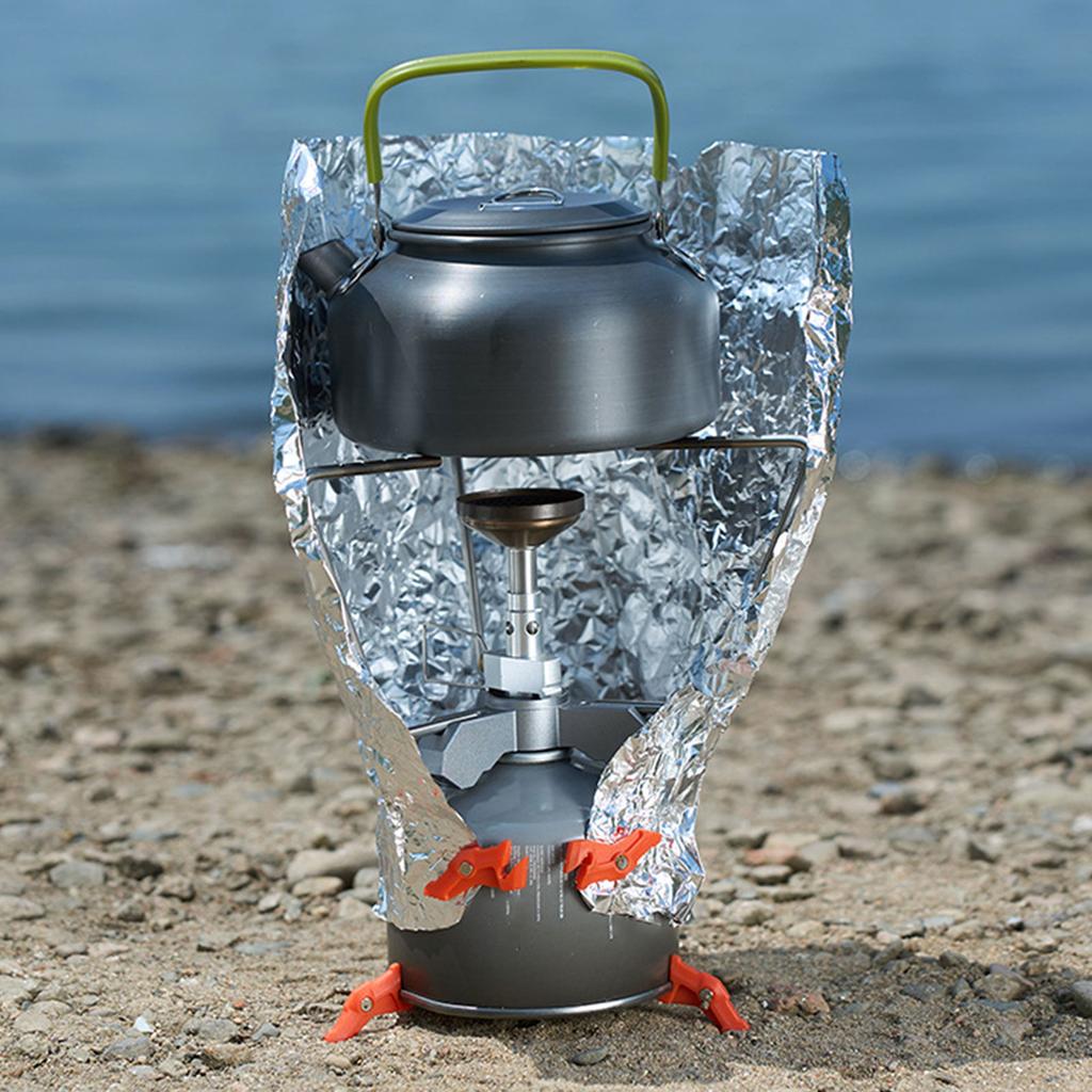 6Pcs Magnetic Tripod Gas Tanks Bracket Canister Stabilizer Gas Tanks Bracket Bottle Shelf Stand for Backpacking Cooking