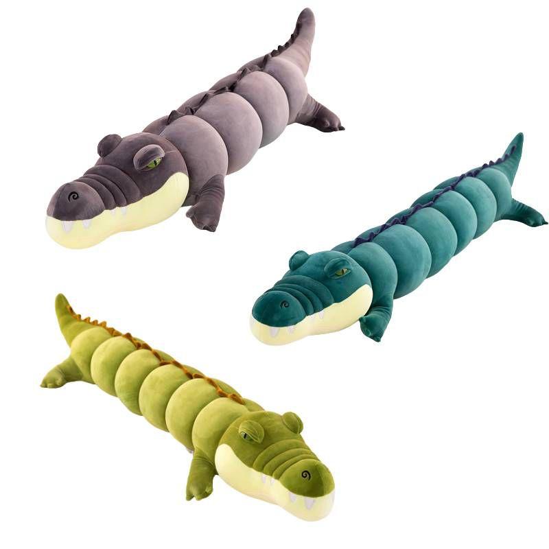 Crocodile Plush Toy Throw Pillow Soft Comfy
