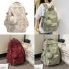 Nylon Casual Travel Backpack For Men And Women With Padded Shoulder System For Daily Use
