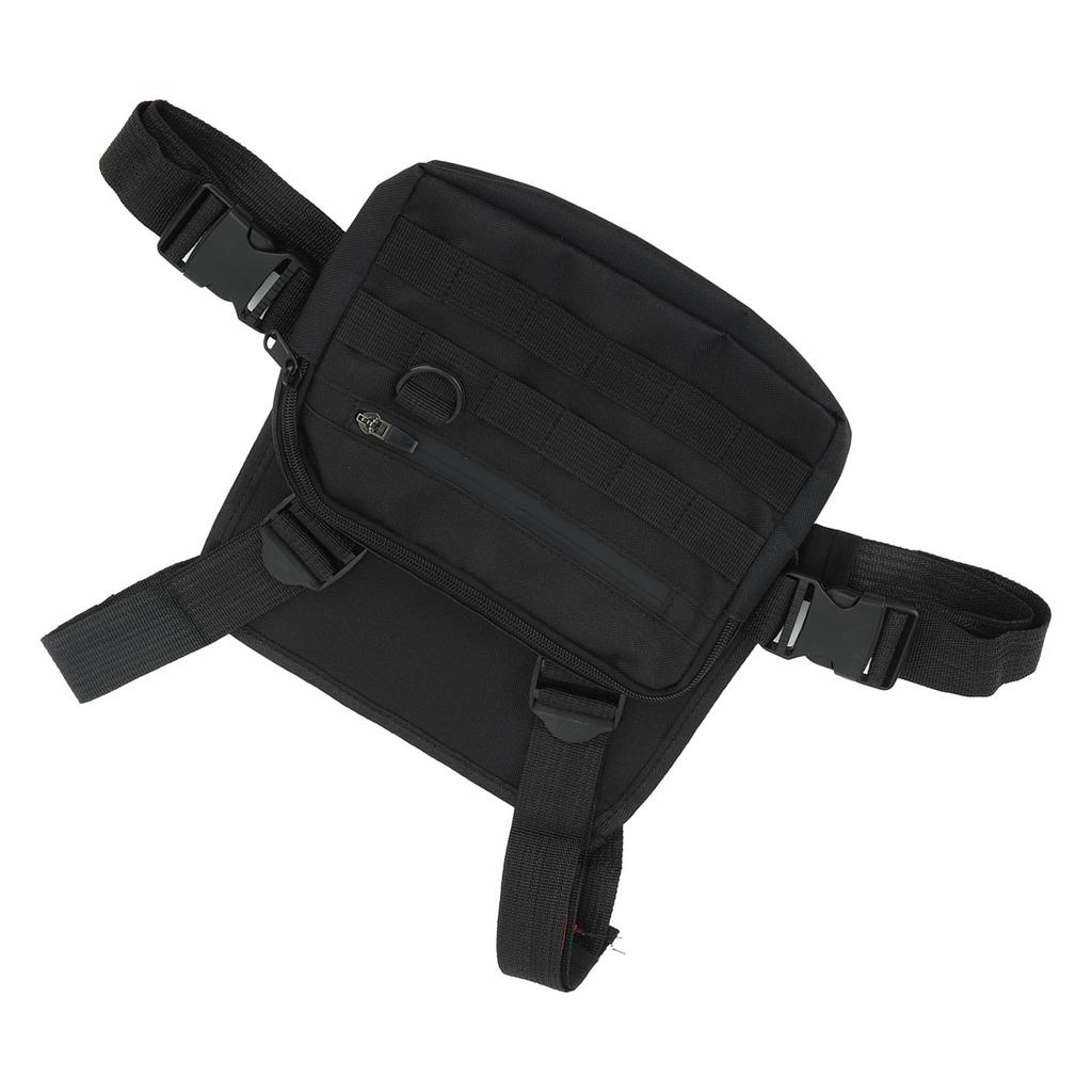 Chest Rig Waterproof Oxford Cloth Adjustable Shoulder Strap Pouch Vest Pack Bag for Outdoor