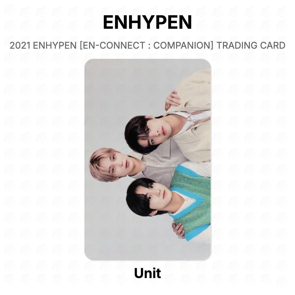 ENHYPEN 2021 ENHYPEN [EN-CONNECT : COMPANION] TRADING CARD Official Photocard