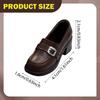 1/6 Scale Female Figure Shoes Doll Footwear,Stylish, Photo Prop Miniature Loafers for 12 inch Action