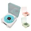 Vintage Record Player Bluetooth Speaker 4 Modes Portable Wireless Turntable Stereo Speaker with Cloc