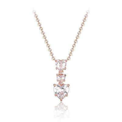 [ELLE Jewelry] Bling Heart Necklace ELBRNN230