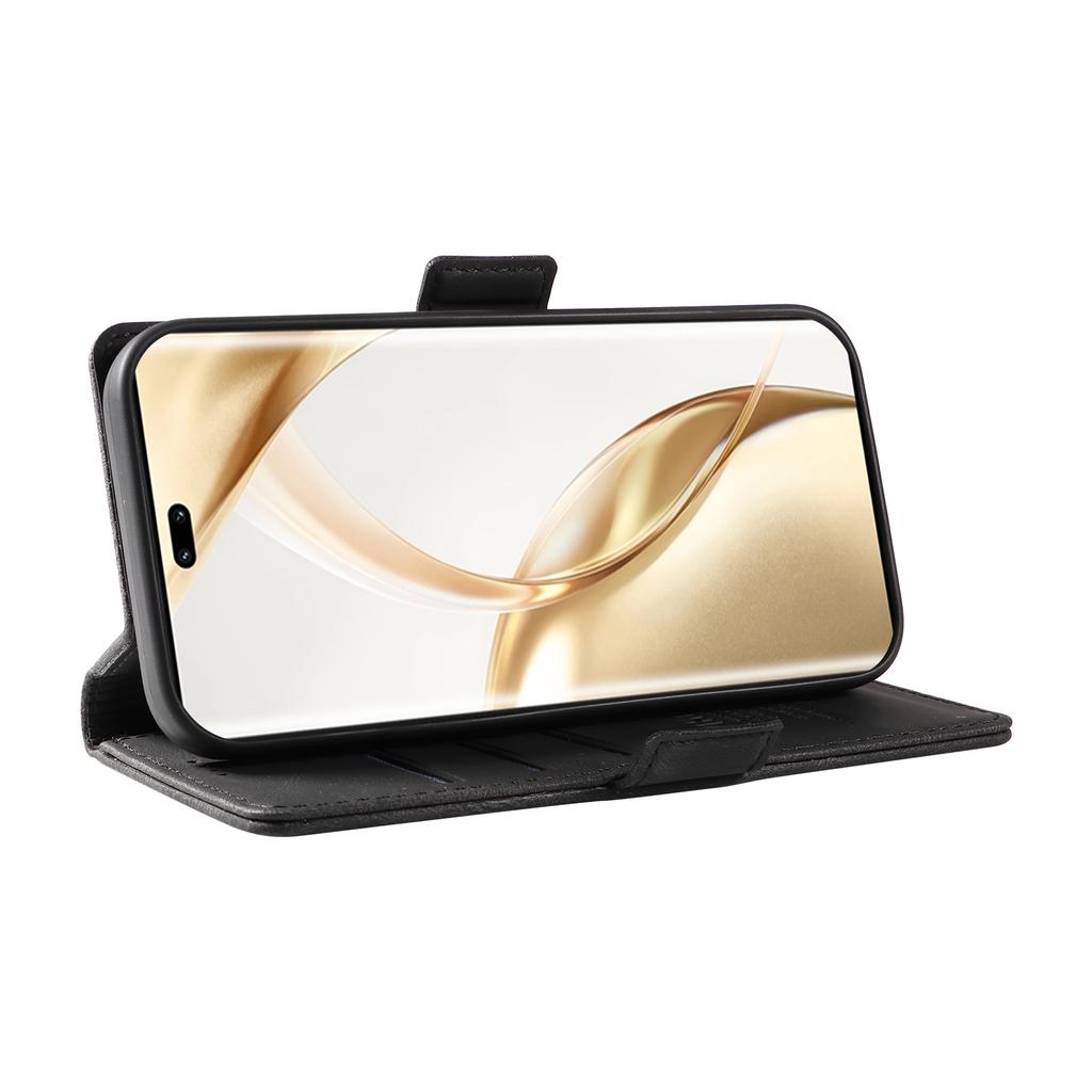 YIKATU YK-005 For Honor 200 Pro 5G Case Leather Wallet Phone Cover Magnetic Clasps