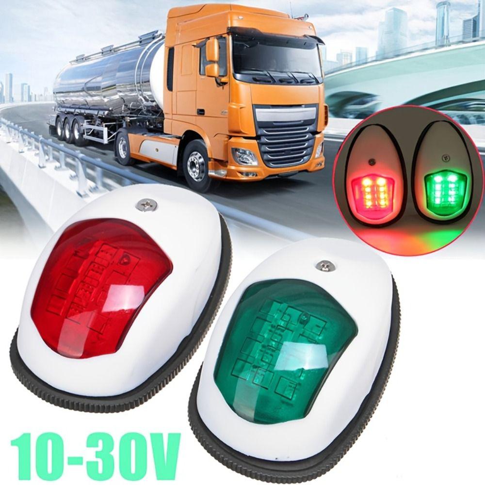 LED Marine Sounding Light LED Navigation Light Red and Green Warning Lamp  Fishing Boat