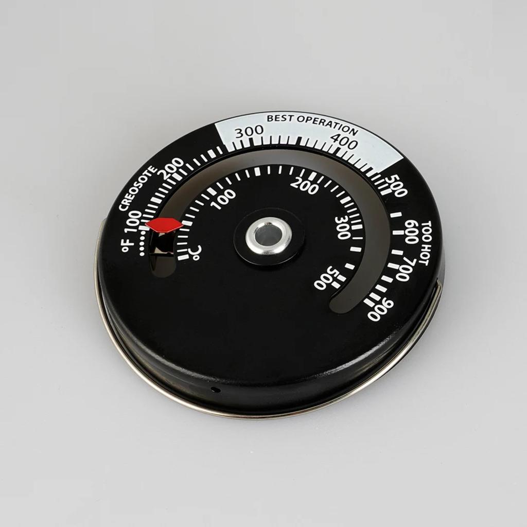 Fireplace Hot Termometer  Wood Stove Heater Thermometer  Stove Fan Pipe Barbecue Monitor Oven Fireplace Accessories