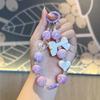 Colorful Bow Beaded Phone Charm for Girls & Couples - Bag Charm & Car Keychain