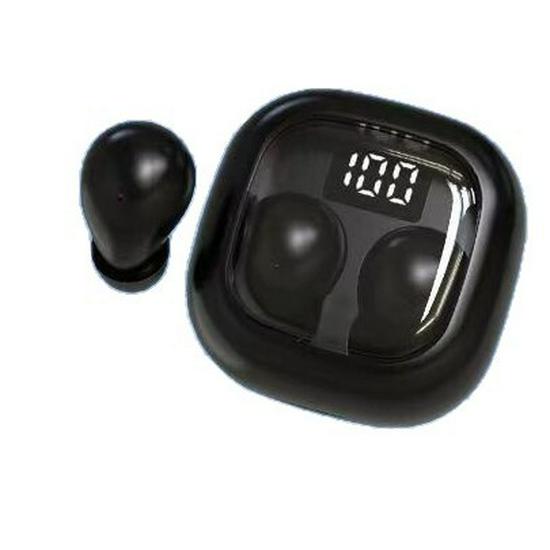 Bluetooth In-Ear Earbuds SK19: Ultra-Compact, No Flashing Lights, Long Battery Life, Power Display