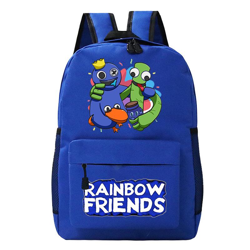 Game merchandise Cartoon print Junior high school student High school bag Outdoor leisure travel Backpack
