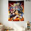 Dragon Cry Fairy Tail'S Epic Battle Threepiece Set 1 Duvet Cover 2 Pillowcase Without Core Soft And Comfortable Bedding Set