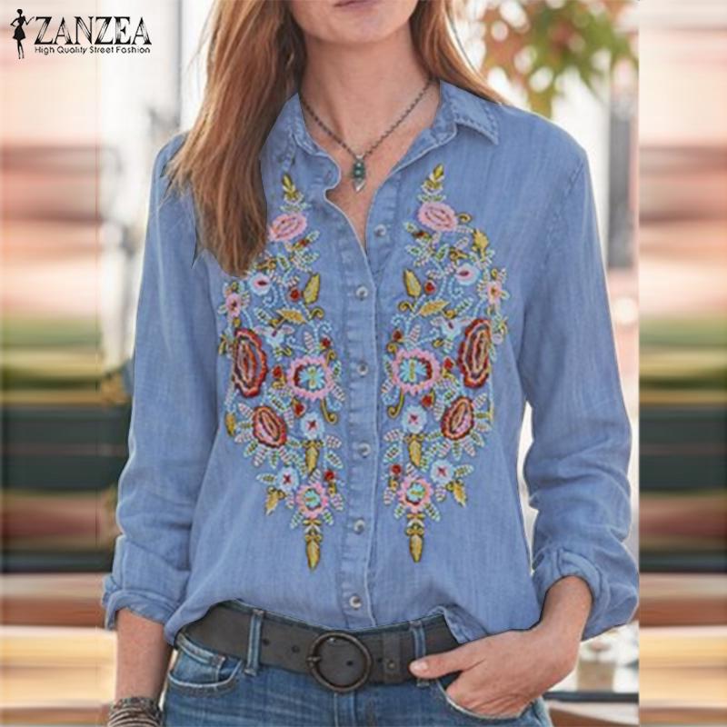 Buy ZANZEA Autumn Fashion Women Long 