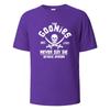 Goodnies Print T-Shirt 100% Cotton Summer Tees For UnisexOversize Casual Tops
