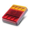 Waterproof 8 LED Car Tail Light Rear Lamps Pair Boat Trailer 12V Rear Parts for Trailer Truck Car Lighting Waterproof IP65