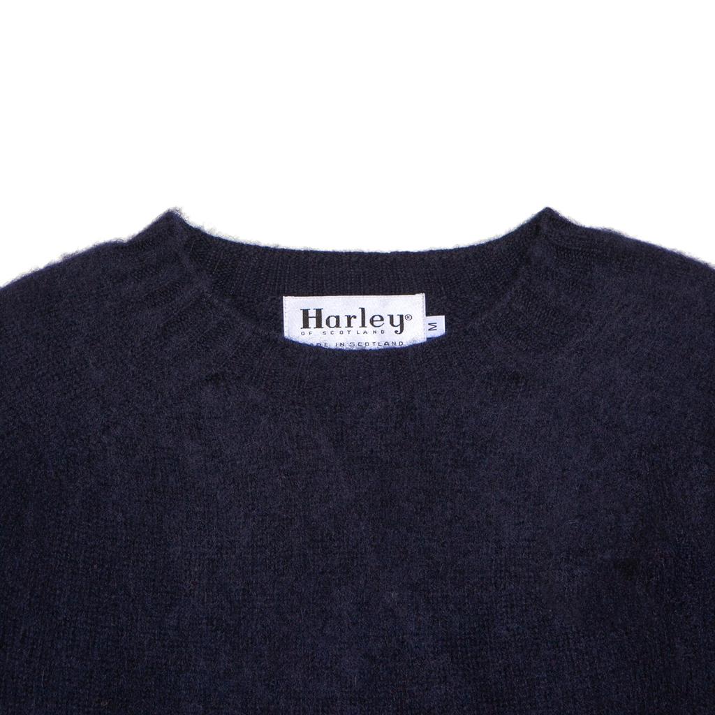 Halliobeuseukoteullaendeu Shaggy Dog Crew Neck Sweater - New Navy