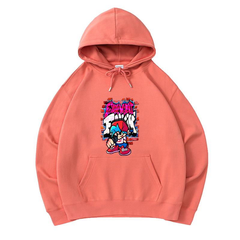 Buy 300 GSM Men's Healthy Cotton Hoodies Boyfriend Fnf Print Premium