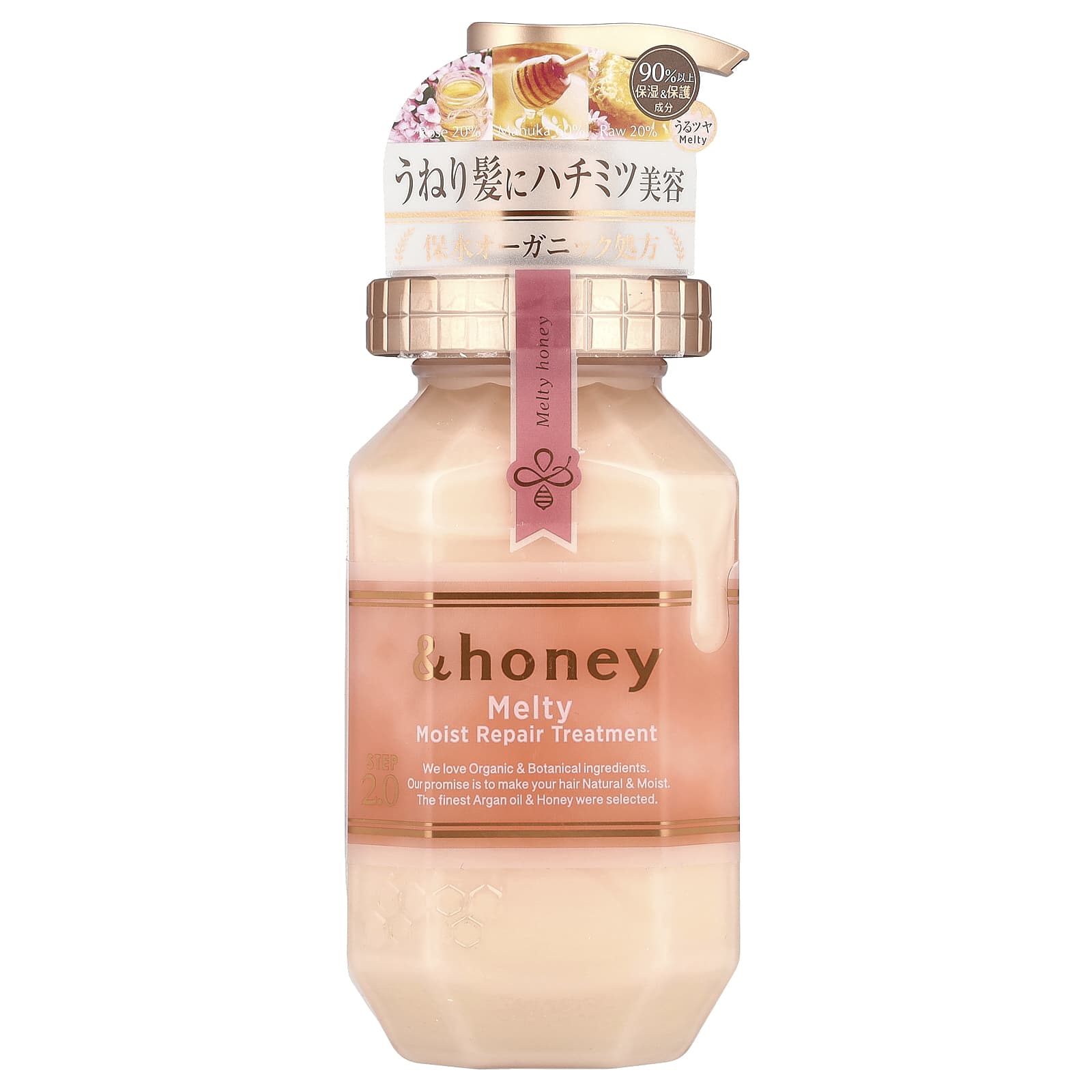 

&Honey, Melty Moist Repair Treatment, Мед и Сладкая Роза, 440 мл(14.9 унц)