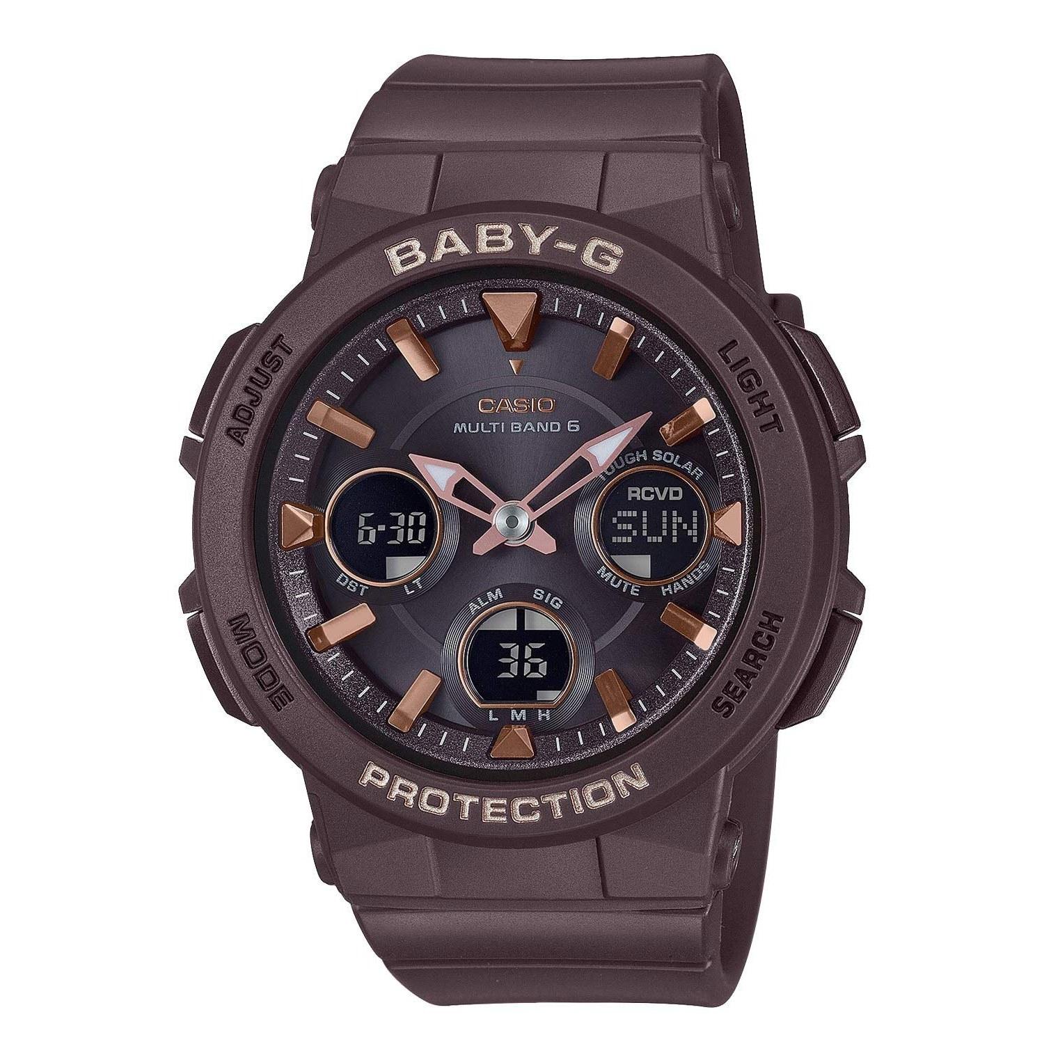 Casio Baby-G Wristwatch Radio Solar BGA-2510-5AJF Ladies Brown