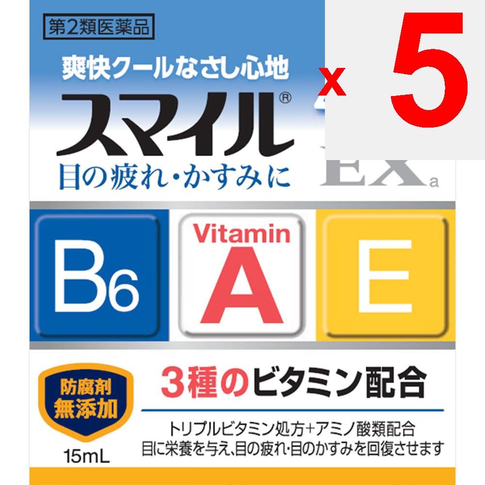 Lion Smile 40EX 15ml Eye Strain & Fatigued Eyes Eye Drops Indications: Eye Fatigue, Blurred Vision (such As When There Is Excessive Eye Discharge), Co