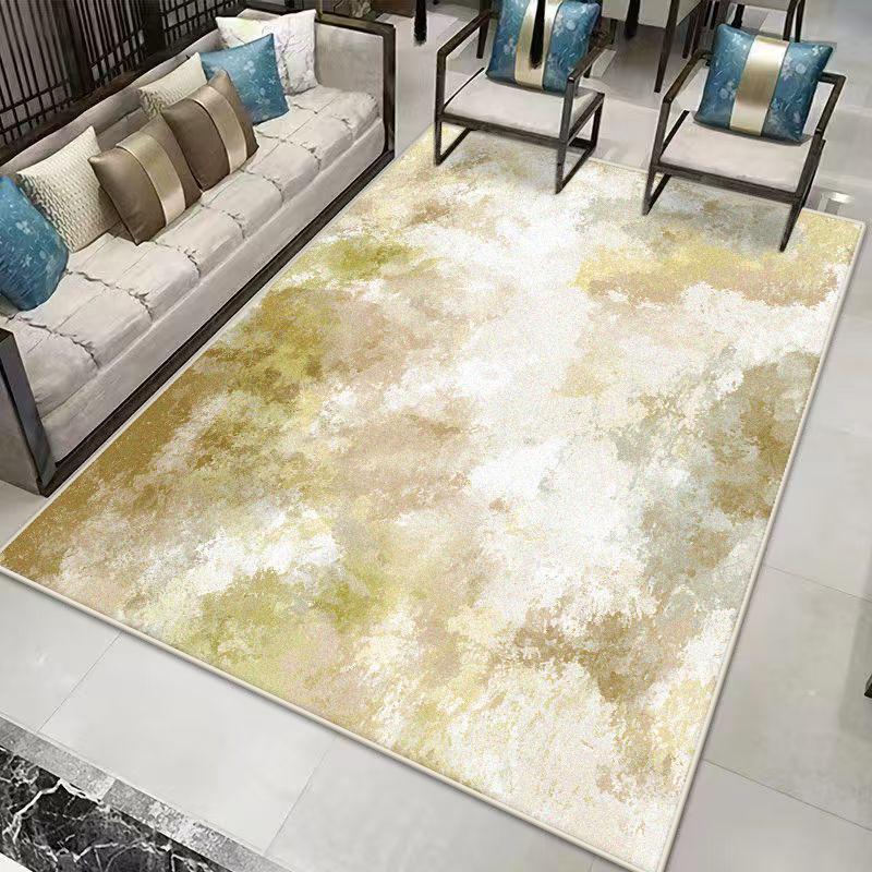 Modern Simple Abstract Carpets for Living Room Children Bedroom Rug Ins Soft Fluffy Bedside Rugs Short Plush Large Area Mats