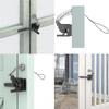 Lock Gate Gravity Latch Automatic Latch for Metal Wooden Fence Stainless Steel Spring Loaded Adjustable Latch Extension Fastener 1pcs