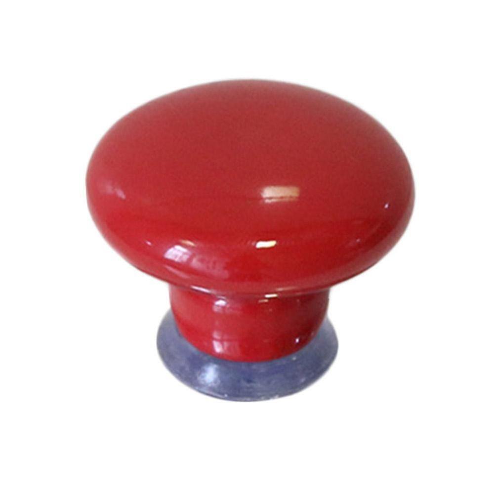 Plastic Toilet Flush Button Labor-saving Furniture Handle Oblate Round Toilet Tank Button Toilet
