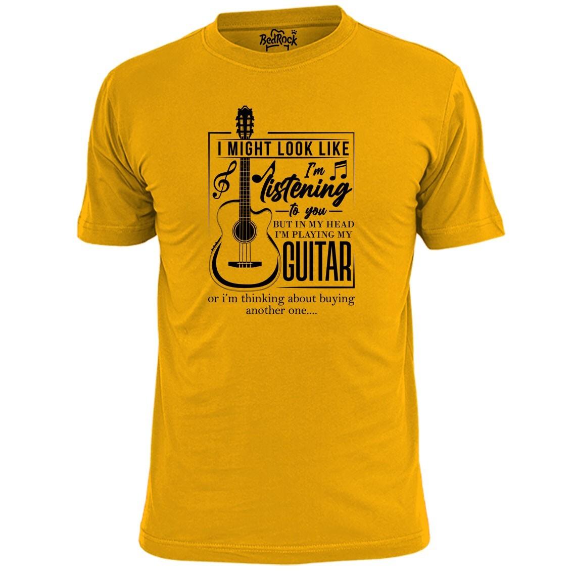 a  Guitar  Funny  Quote  T Unisex T-Shirt XL