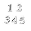 Plated House Door Plaque Address Number Digit Figure Plate Sign Office Address Hotel Home Decor