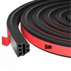 3-Layer Car Weather Stripping Soundproofing Trunk Seal Durable Car Door Seal  Automobiles