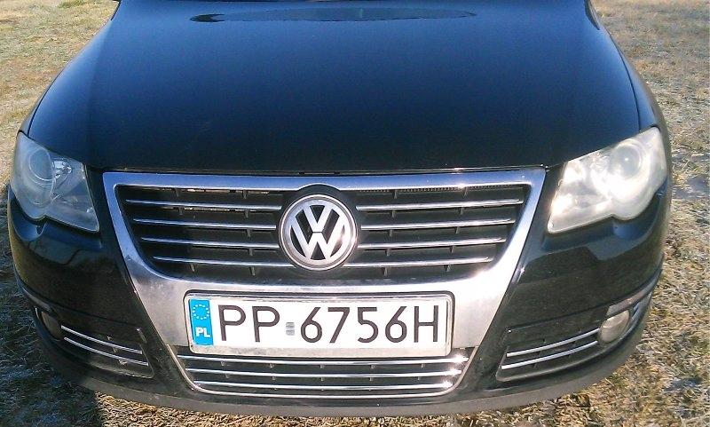 VW PASSAT B6 - CHROME GRILL Grille Strips 3M Tuning