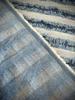 Fringe Denim Design Denim Handmade Denim Thin Cotton Denim Fabric Scraps Stripe Fabric, Remnants, Fabric, (Fringe Set)