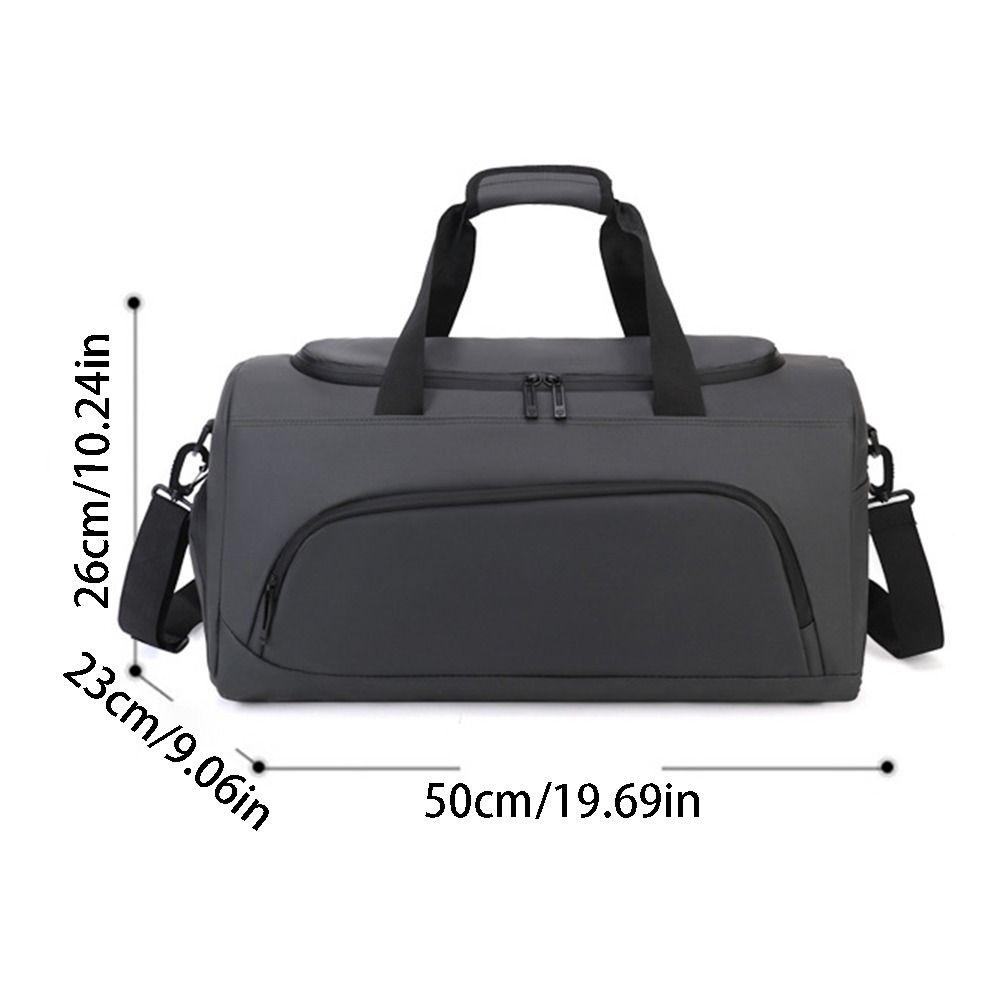 Large Capacity Travel Duffel Bag Waterproof Gym Shoulder Bag Dry Wet Separation Bags  Outdoor