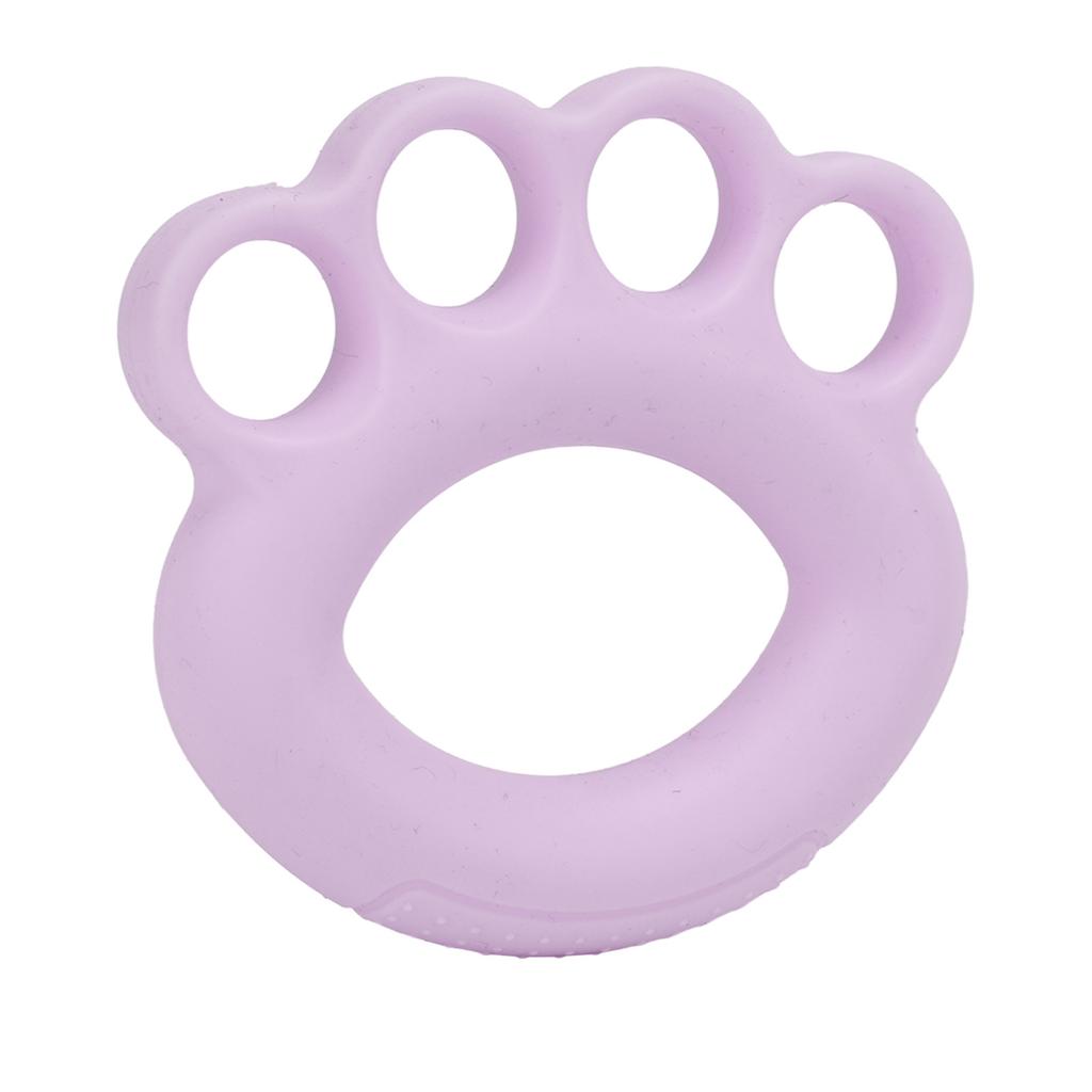 Finger Strength Trainer Hand Grip Exerciser Strengthener Silicone for Children AdultPurple
