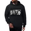 Men's Fashionable Casual Long-sleeved Printed Hooded Sweater Top