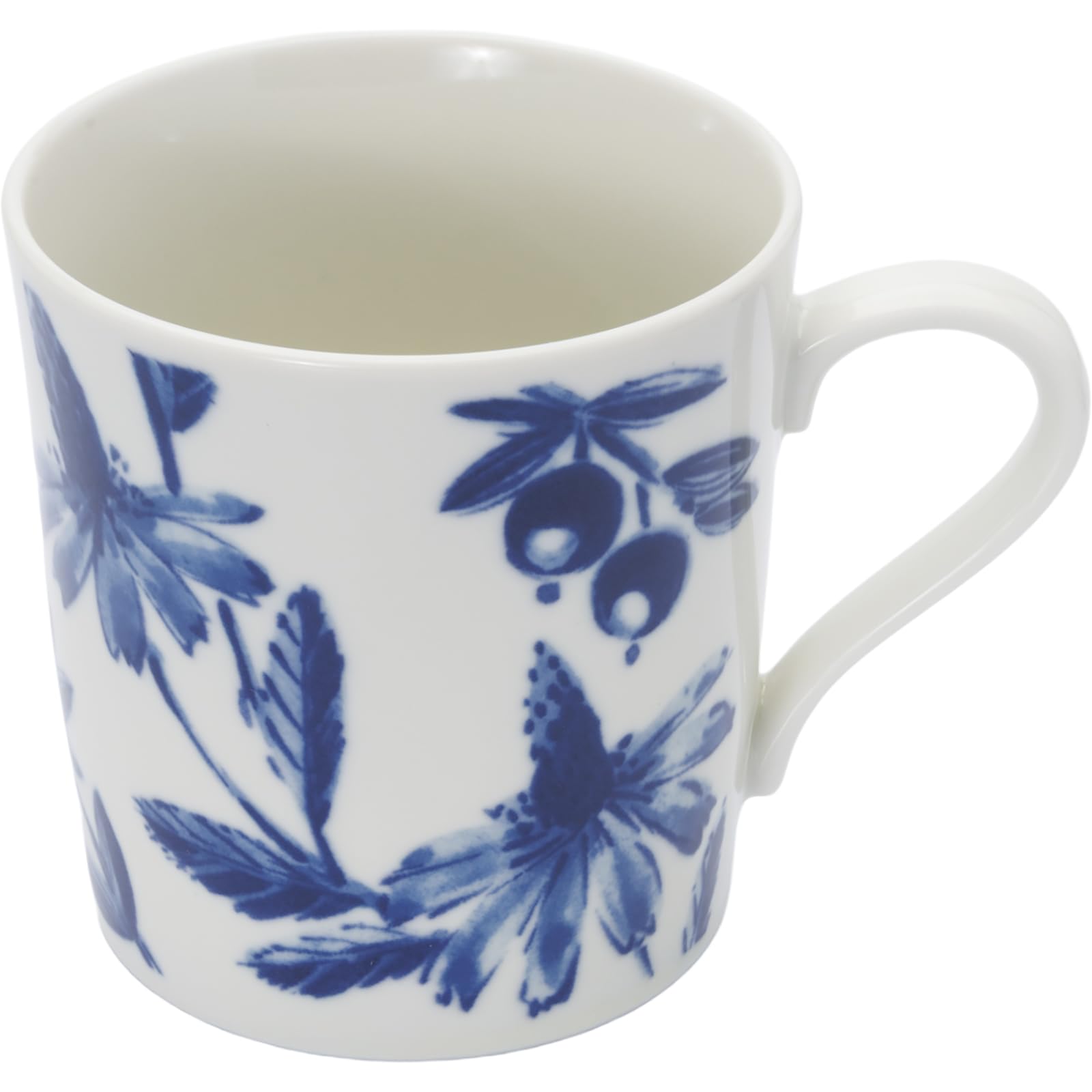 

Aito Seisakusho Nordic Mino Dishwasher and Microwave White and Made in Product Number 288597 Botanical Mug, Large, Approx. 340ml, 9x9cm, Ware, Safe,