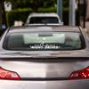 NIGHT DRIVES JDM windshield side window body modification personality pull flower waterproof car sticker motorcycle  car sticker