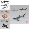 Simulated Shark Turtle Clownfish Crab Killer Whale Marine Animal Model Ornament For Aquarium Enthusiasts And Collectors