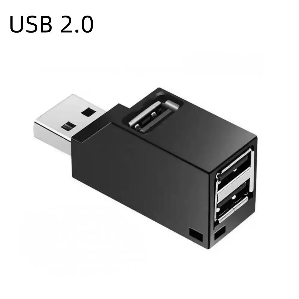 USB Hub USB2.0 USB3.0 High-Speed Splitter For Laptops And Computers Portable USB Hub For Efficient Data Transfer