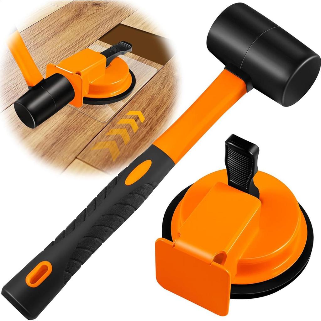 Floor Crevice Fixer Tool Heavy Duty Flooring Installation Tools with Adhesive Pads Floor Plank Fixer for Home Office Apartment