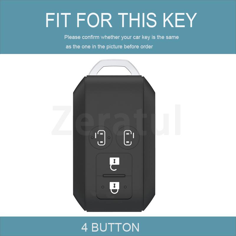 4 Buttons Tpu Auto Car Key Case Cover Keyless Protector Accessories Suitable For Suzuki Swift Jimny Imported Swift Ertiga