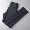 Elastic Business Trousers for Men Slim Fit Straight Leg Men's Pants Casual No Ironing Formal Suit Pants for Men