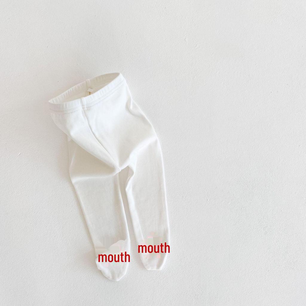 Colanți de bumbac cu flori drăguțe de desene animate pentru bebeluși, toamna 2024