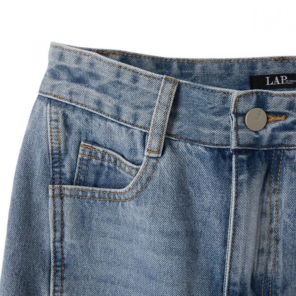 Wash Cut Slim Straight Denim Pants Ar1dp269