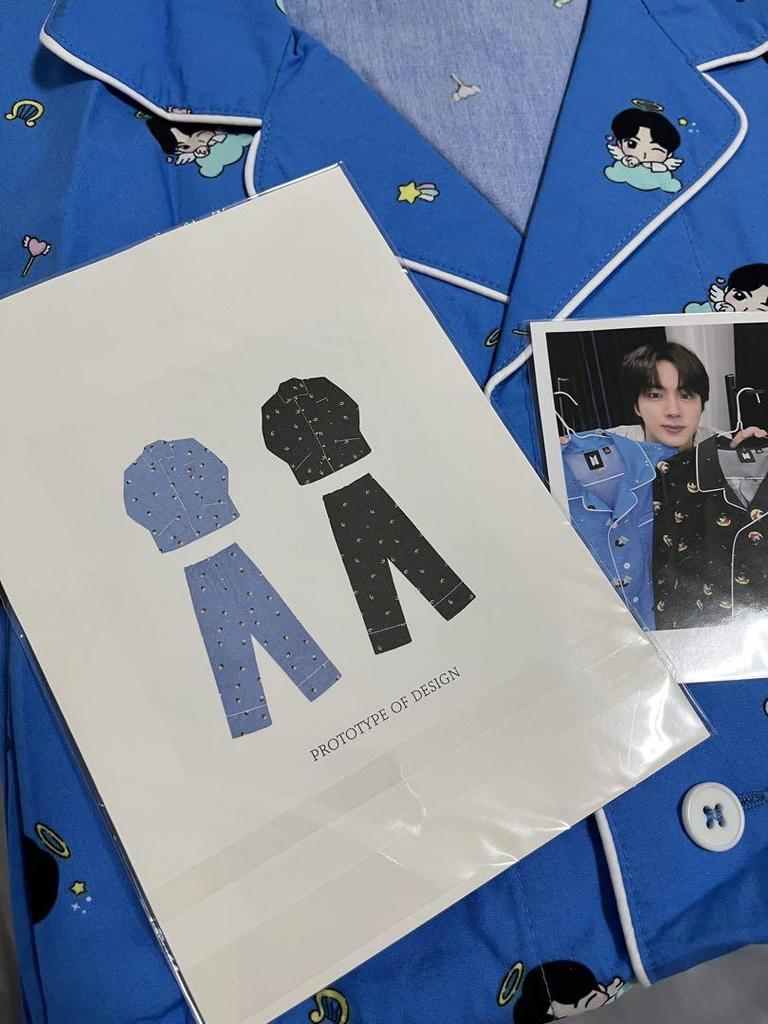 [USED] Official BTS ARTIST-MADE COLLECTION Jin Pajamas, Size L