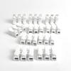 100pcs 2/3 Pin Push-in Spring Loaded Connector, CH2 CH3 5A 250V Wire Cable Connector for Electrical Lighting