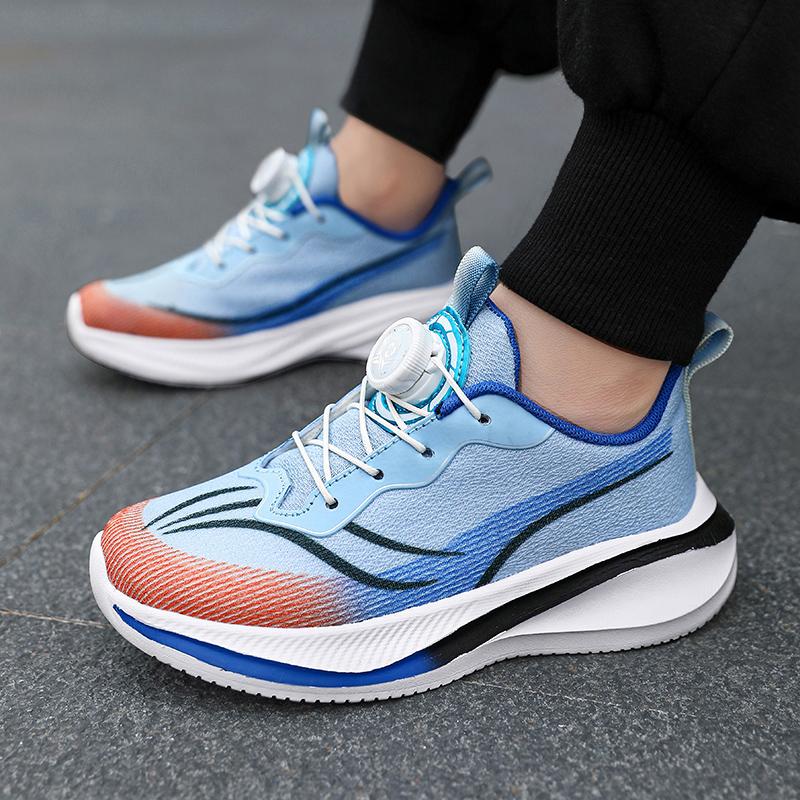 New Teen Fashion Sport Running Casual Kids Platform Velcro Children Boy Girls Shoes