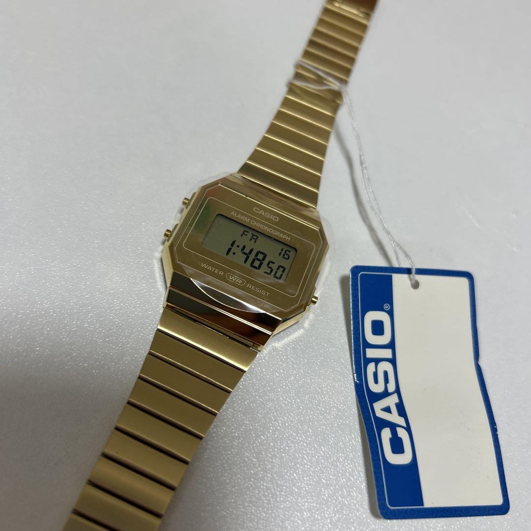 

[Б/У] Специальная цена на ограниченное время цифровые часы CASIO A700WEVG-9A