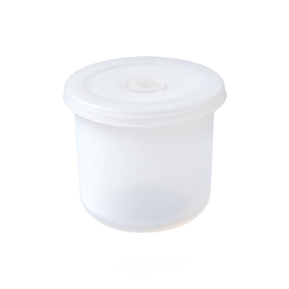 600/800/1000ml Silicone Storage Box Vacuum Large Capacity Sealed Jars Moisture-proof White Blue Sealed Can Kitchen Storage